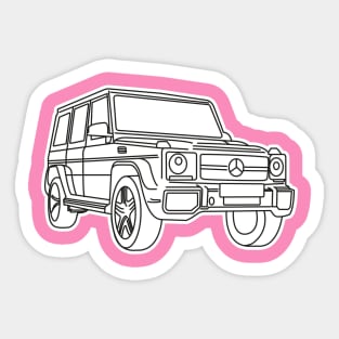 Mercedes Class G Sticker